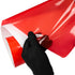 Red Headlight Film With Air Channel Paper Liner