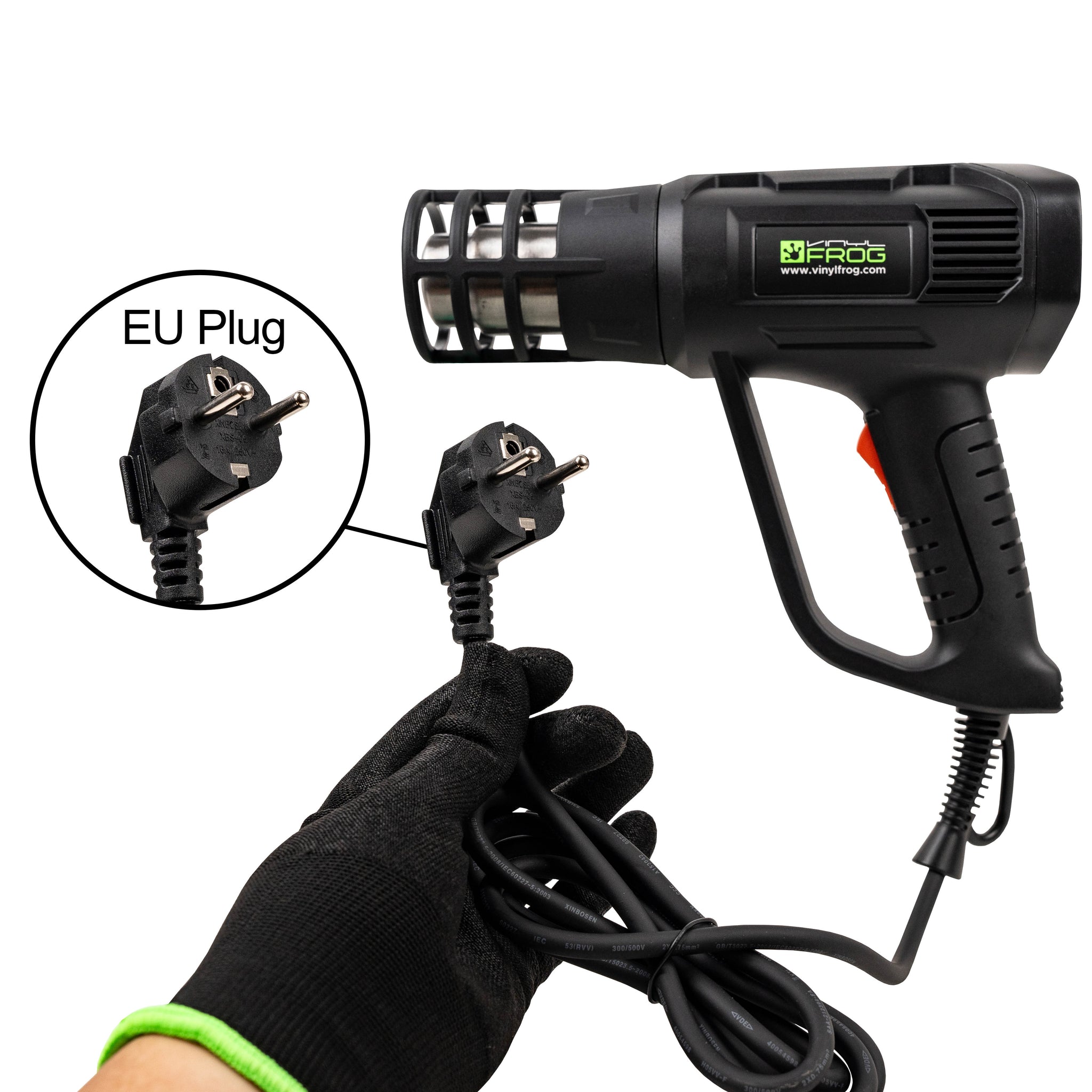 Vinylfrog Professional Heat Gun with Digital Display