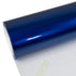 Glossy metallic dark blue vinyl wrap roll