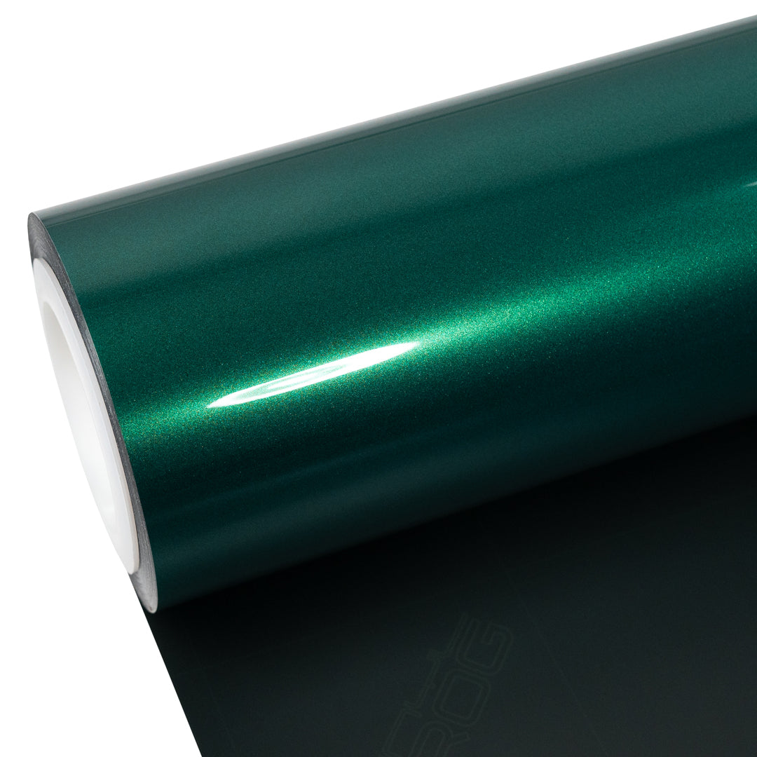Glossy Metallic Deep Sea Green vinyl wrap roll