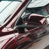 Glossy Metallic Black Rose Color PPF Mirror Detail
