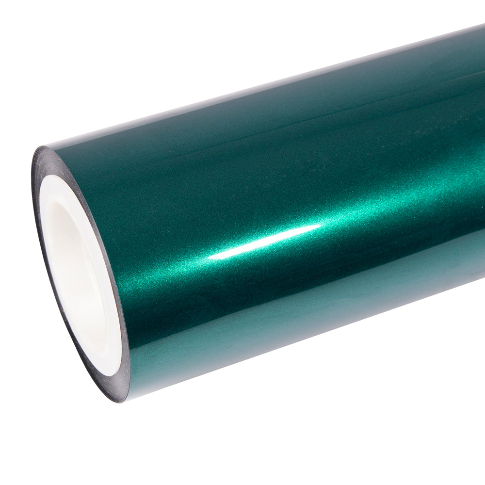 Glossy Metallic Deep Sea Green Vinyl Wrap