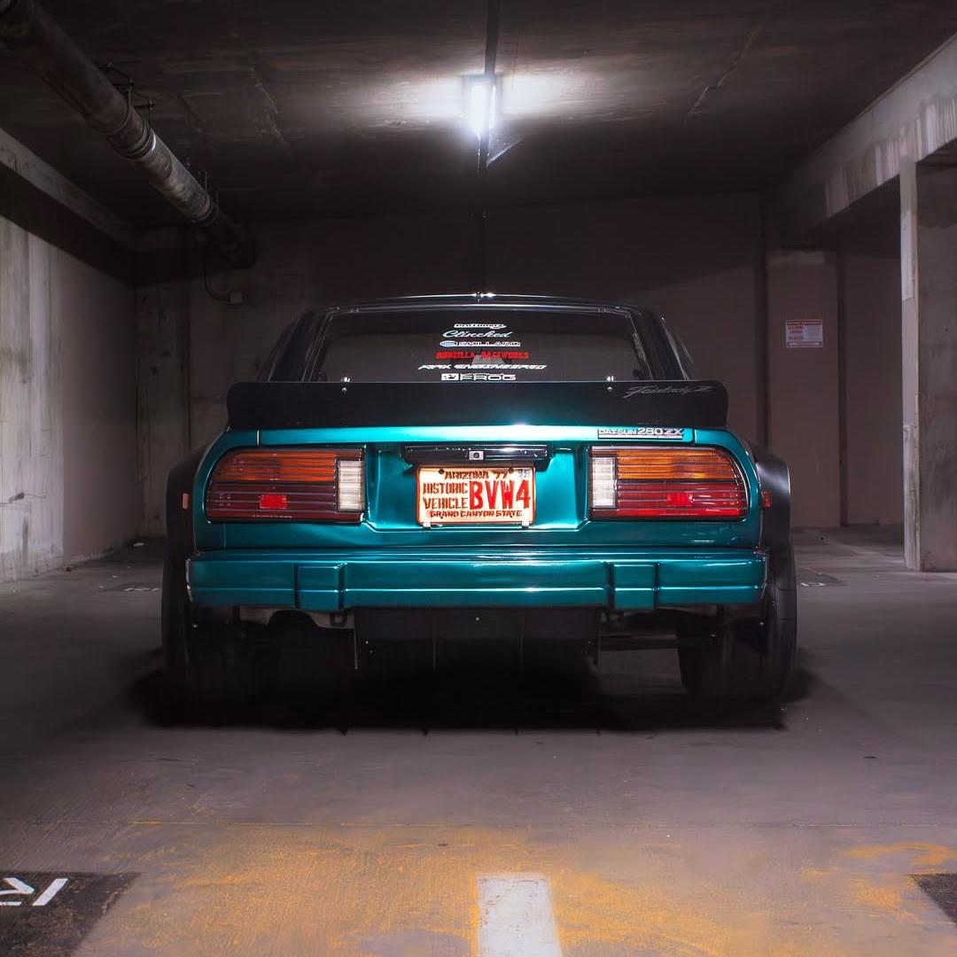 Datsun 280Z Rear View Vinyl Wrap