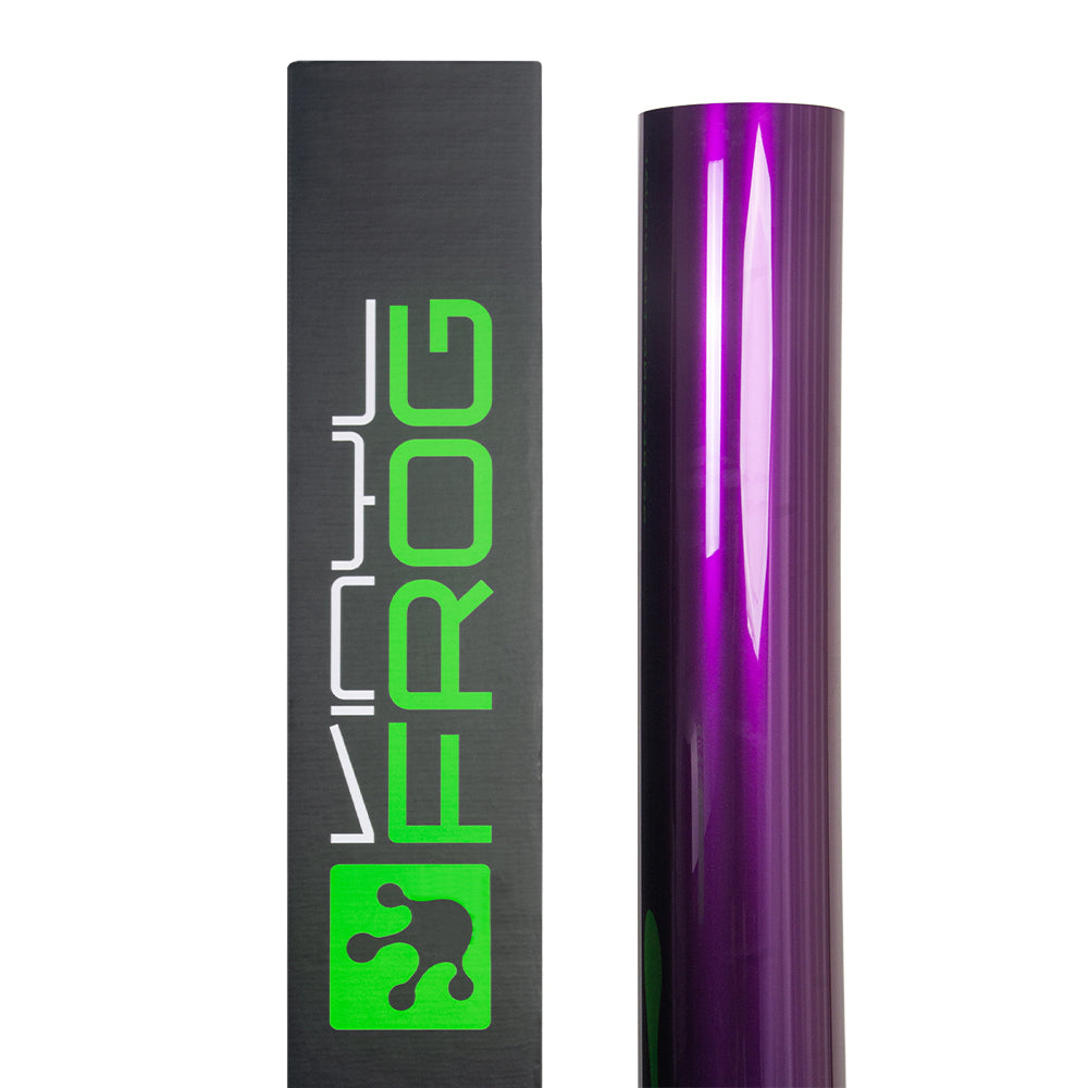 Glossy Metallic Grape Purple glossy vinyl wrap roll
