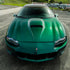 Glossy Metallic La Salle Green car wrap.
