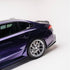 BMW M5 wrapped in Glossy Metallic Midnight Purple Color PPF tyre