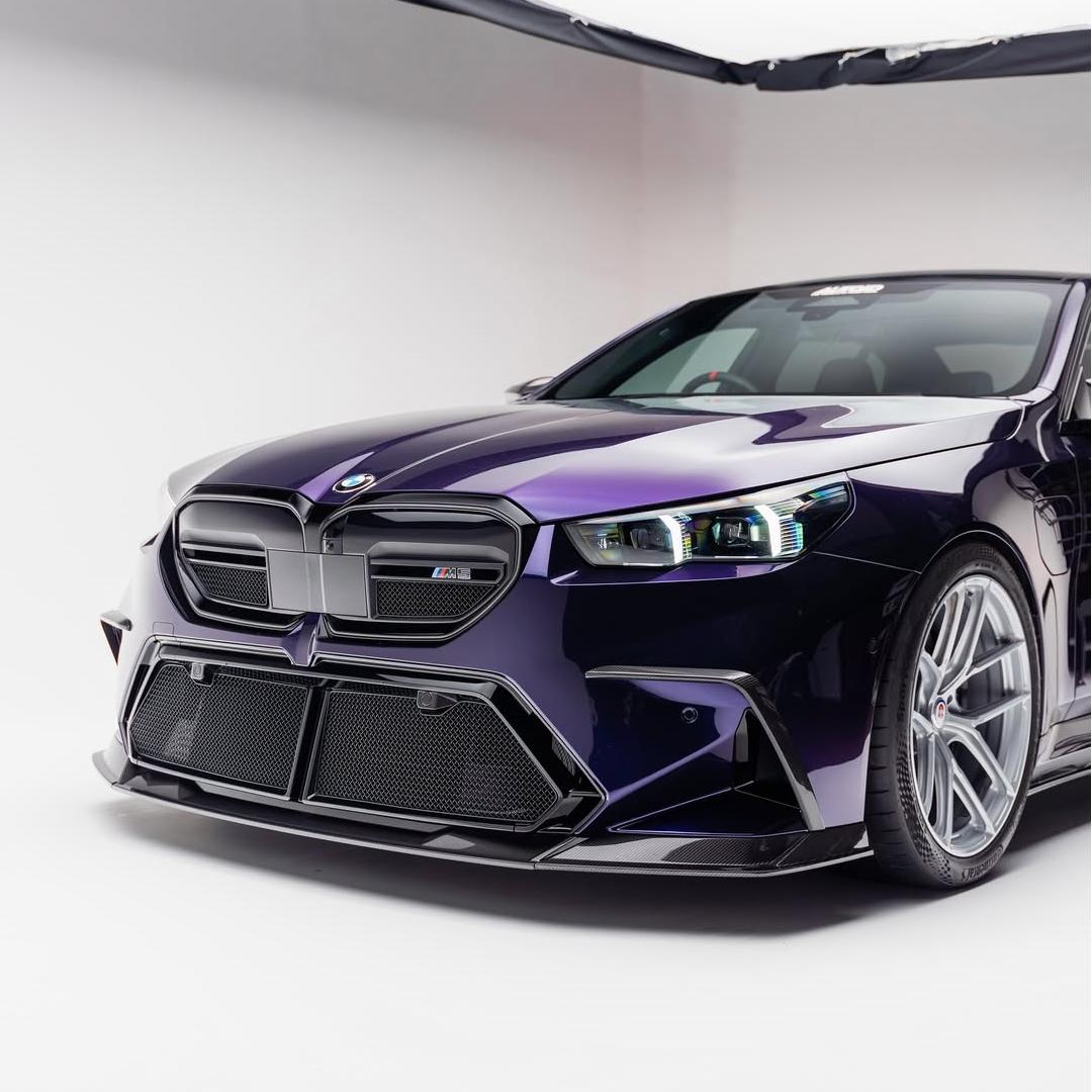 Glossy Metallic Midnight Purple car PPF 