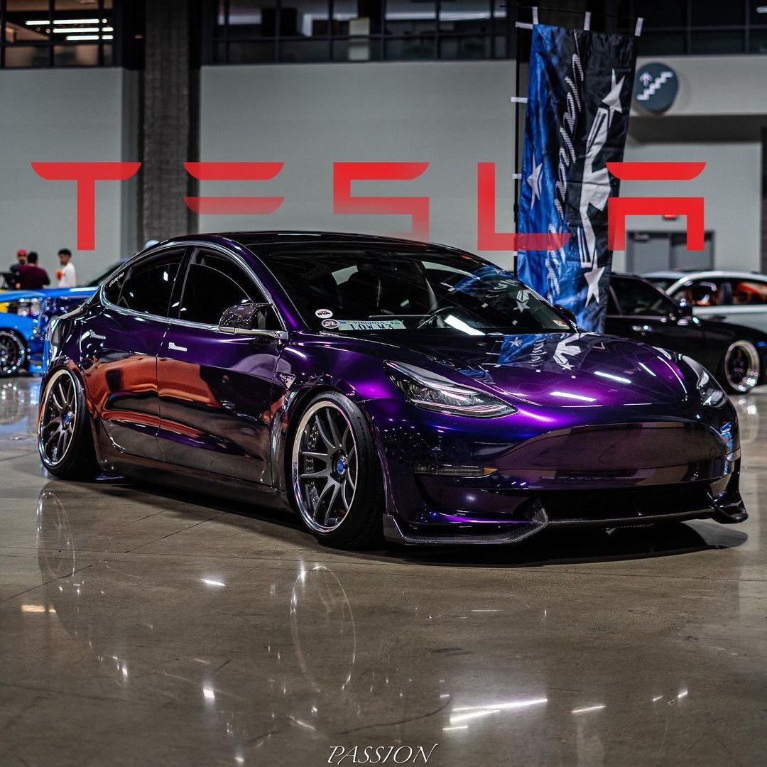 Subaru WRX wrapped in Glossy Metallic Midnight Purple vinyl from Vinyl Frog