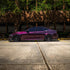 Glossy Metallic Plum Purple car wrap