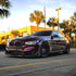 Glossy Metallic Plum Purple Vinyl Wrap side view