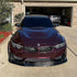 BMW wrapped in Glossy Metallic Plum Purple vinyl wrap front view