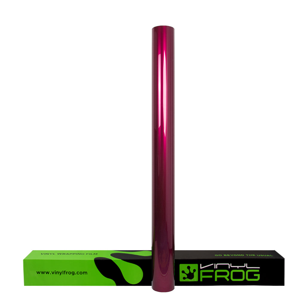 Glossy Metallic Rubellite Purple automotive wrap roll