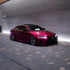 Glossy Metallic Rubellite Purple car wrap.