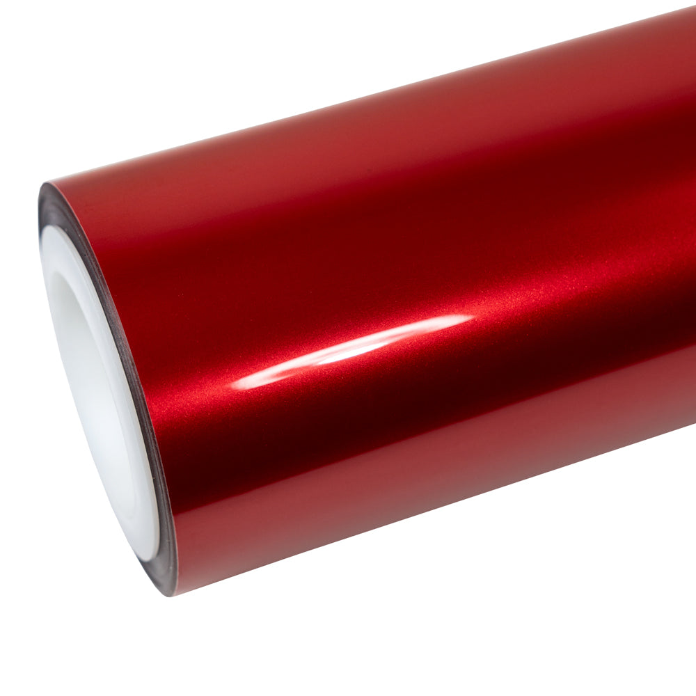 Glossy Metallic Vampire Red Color PPF