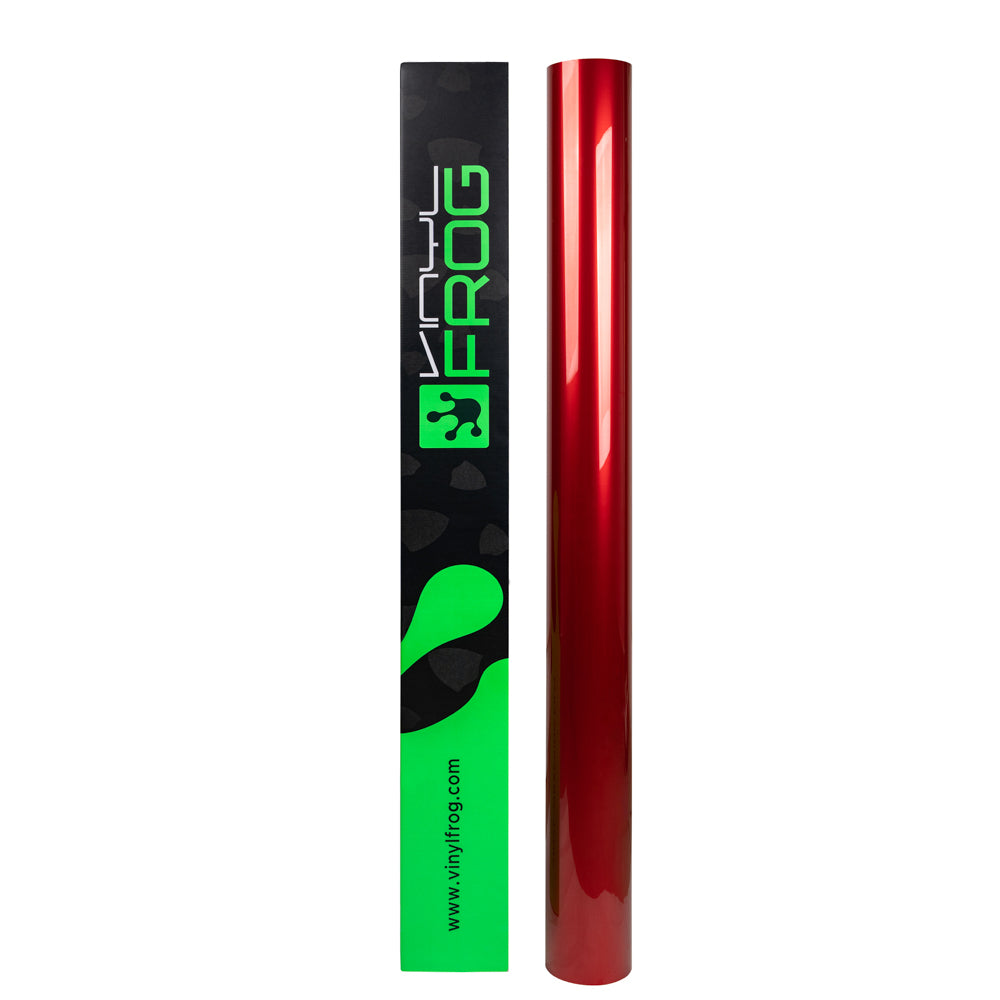 Glossy Metallic Vampire Red Color PPF Automotive Roll
