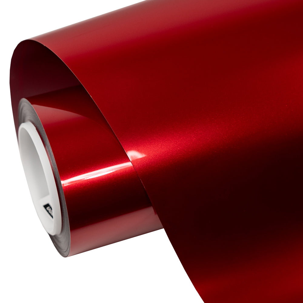 Glossy Metallic Vampire Red Color PPF car Roll