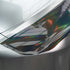 Deep Black Holographic Honeycomb Headlight Film With Air Channel Paper Liner