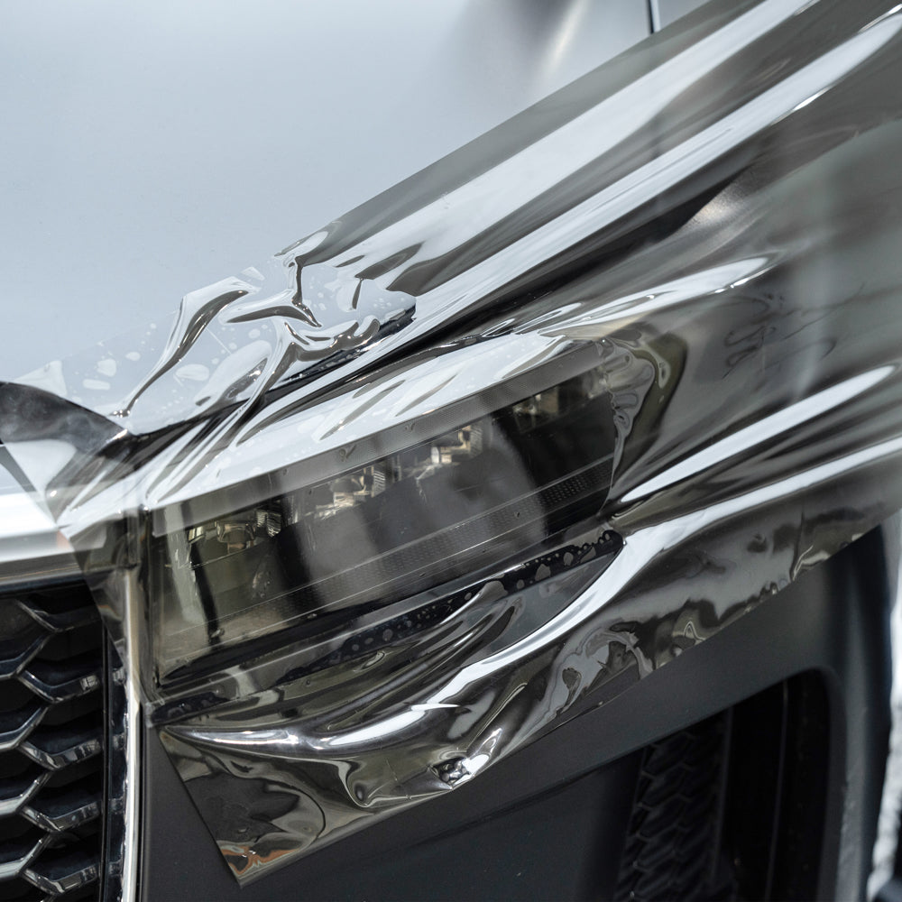 Self-healing Light Black Headlight Film