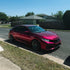 Honda Civic wrapped in Glossy Metallic Rubellite Purple vinyl wrap.