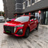 Hongqi HS5 Front View in Glossy Metallic Vampire Red Color PPF