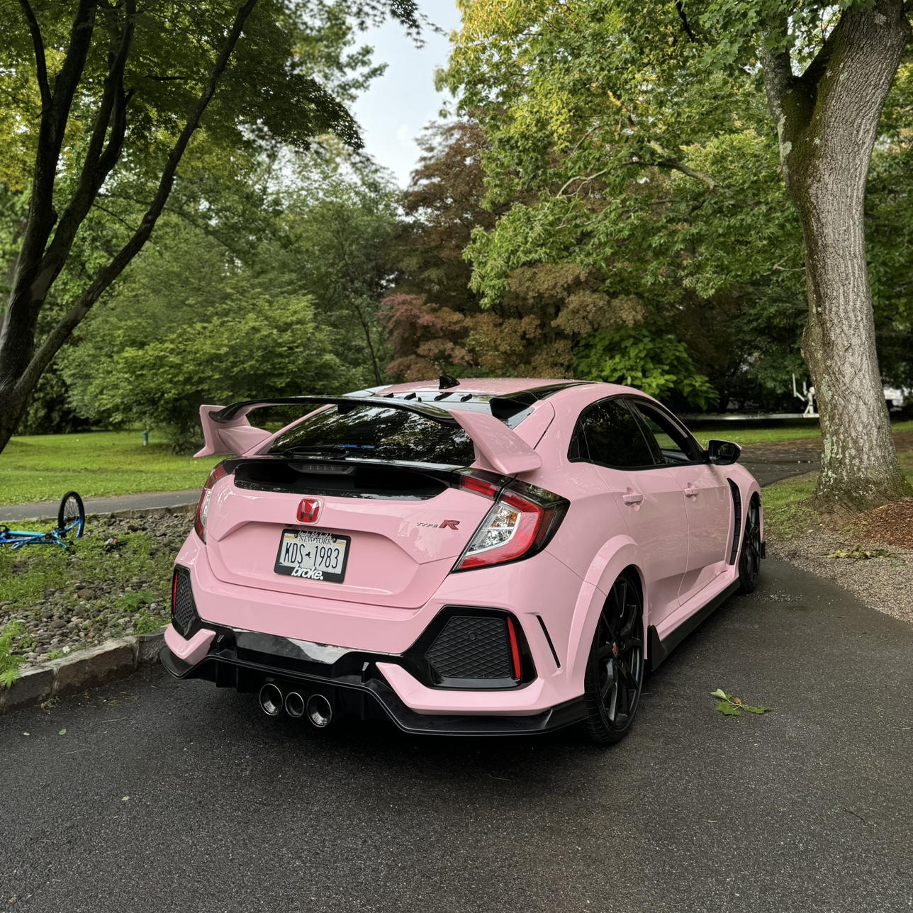 High Glossy Baby Pink Vinyl Wrap
