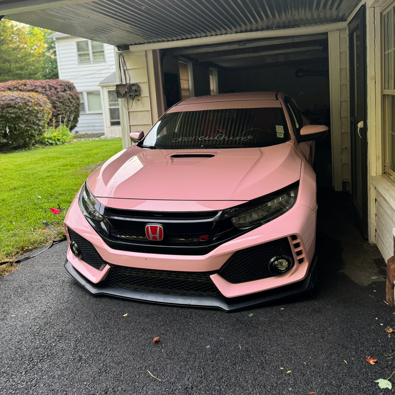 High Glossy Baby Pink Vinyl Wrap