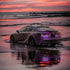 Lexus IS wrapped in Matte Russian Violet Vinyl Wrap.