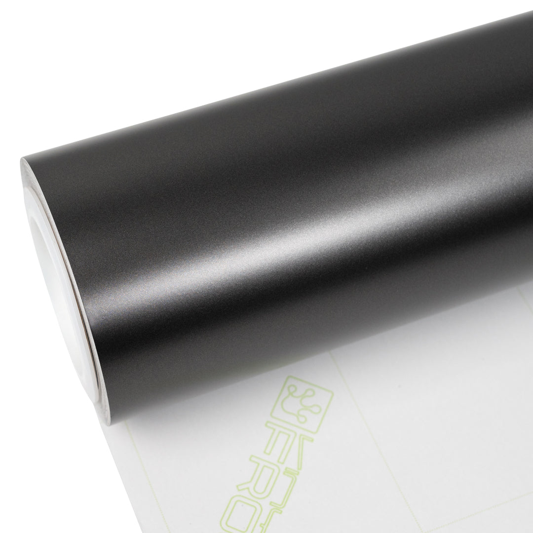 Matte Gunmetal Gray Cars Vinyl Wrap Roll