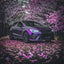 Matte Metallic Black Purple Vinyl Wrap