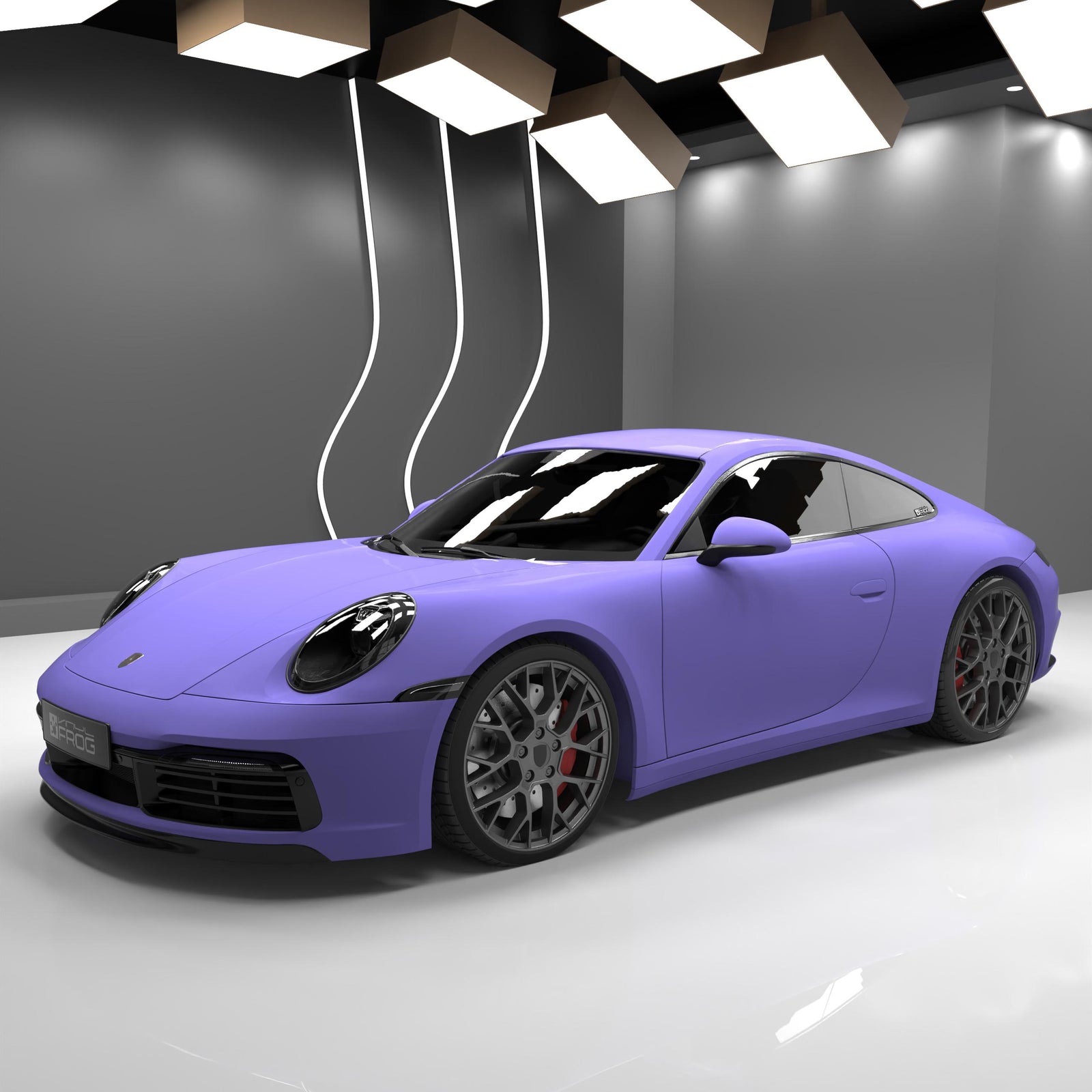 Matte Lavender Purple Vinyl Wrap