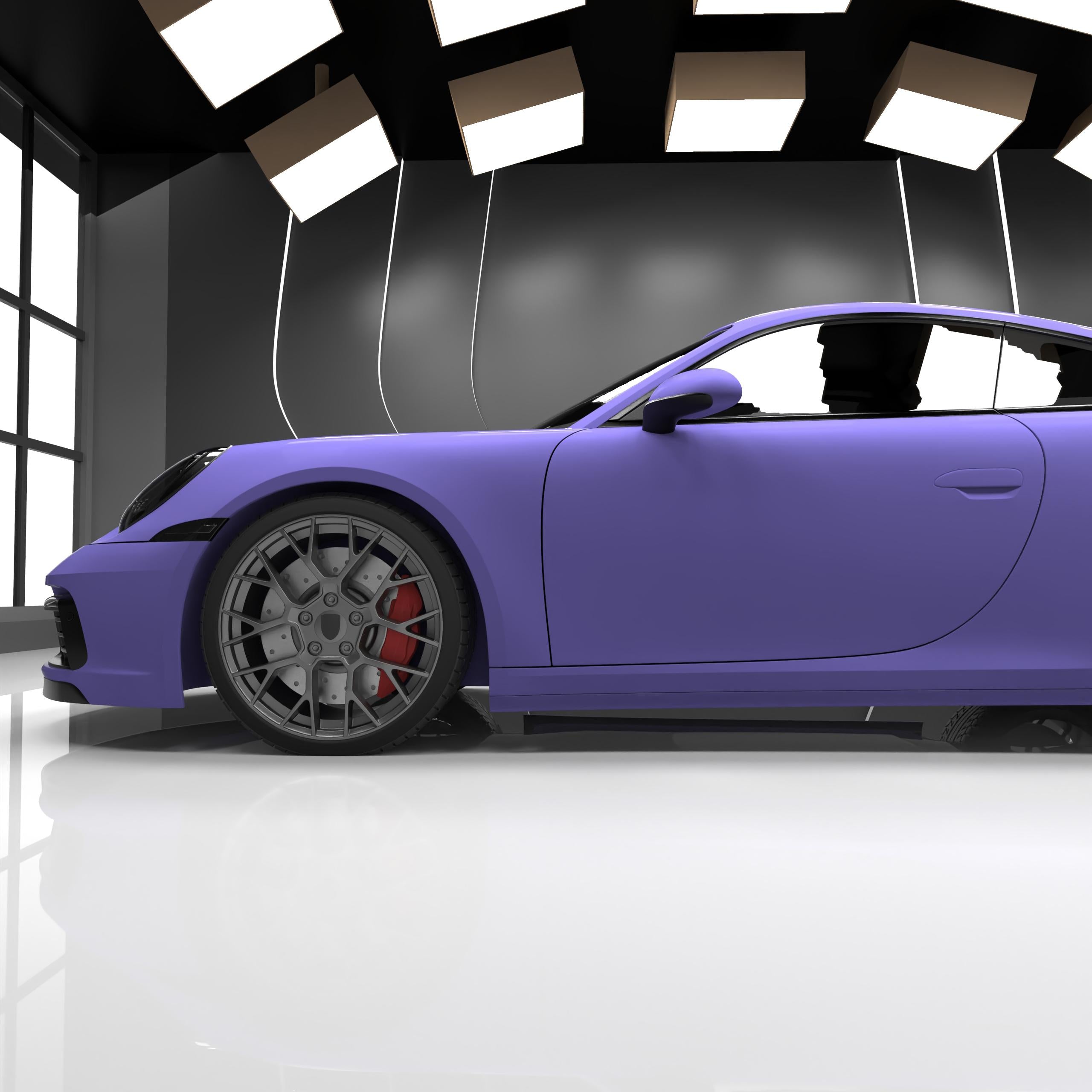 Matte Lavender Purple Vinyl Wrap