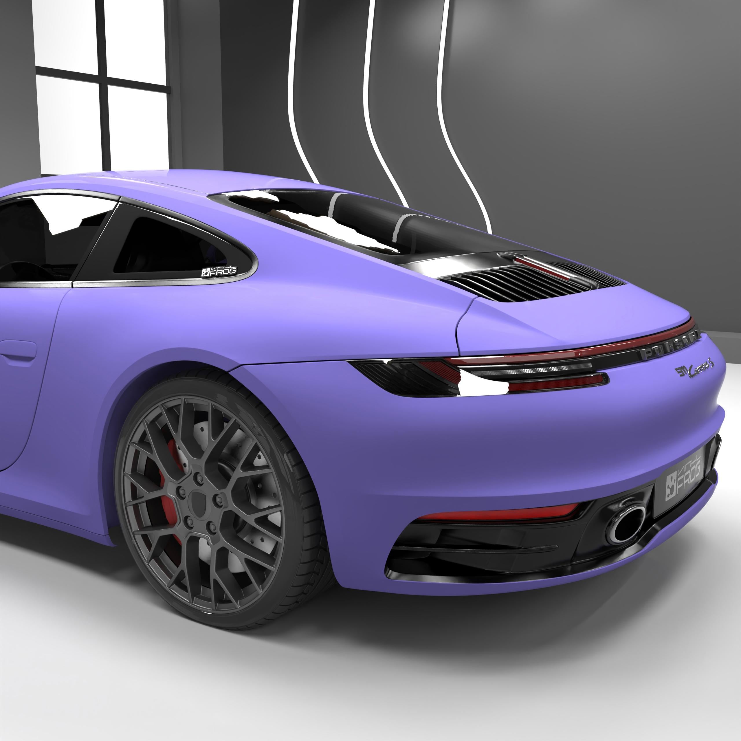 Matte Lavender Purple Vinyl Wrap