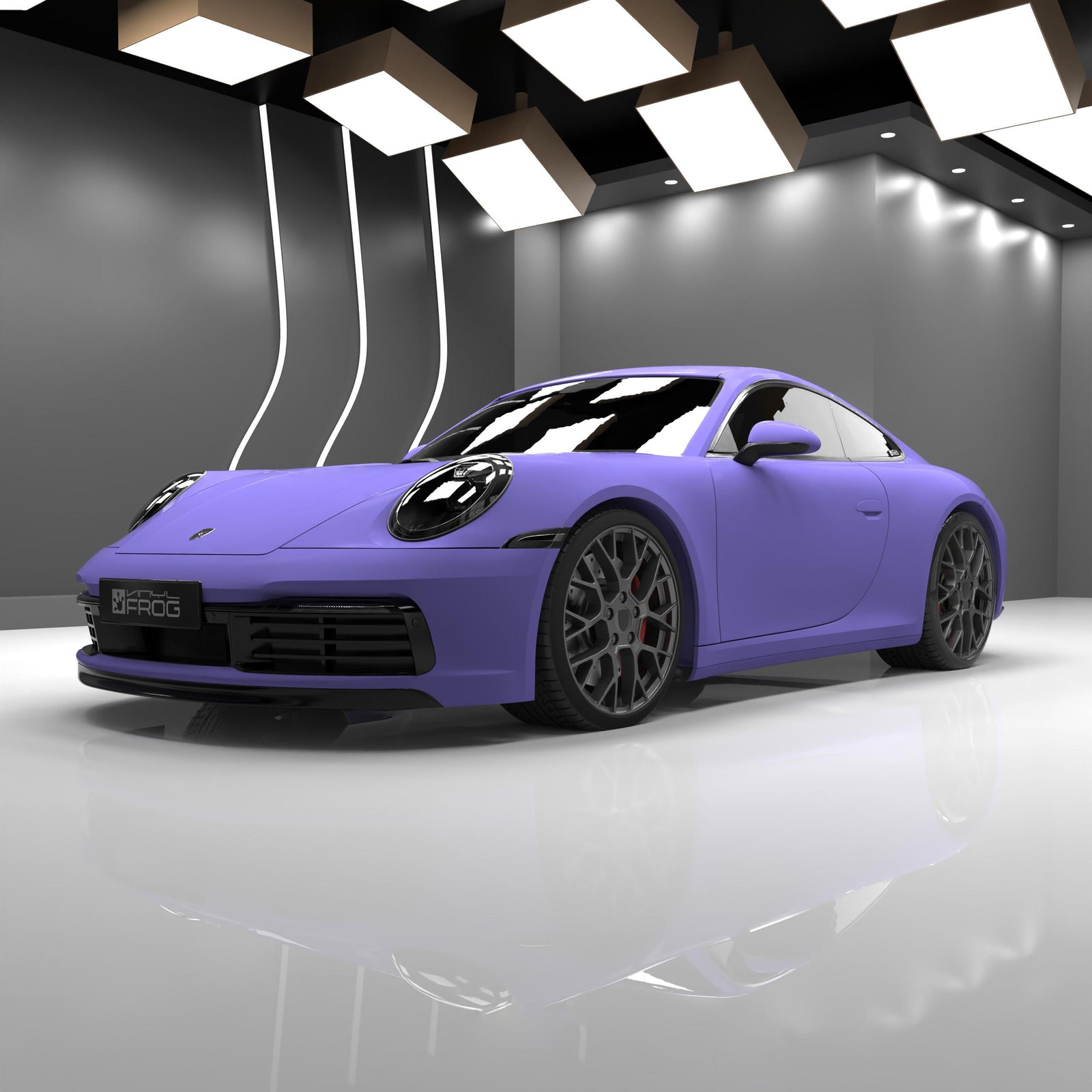 Matte Lavender Purple Vinyl Wrap
