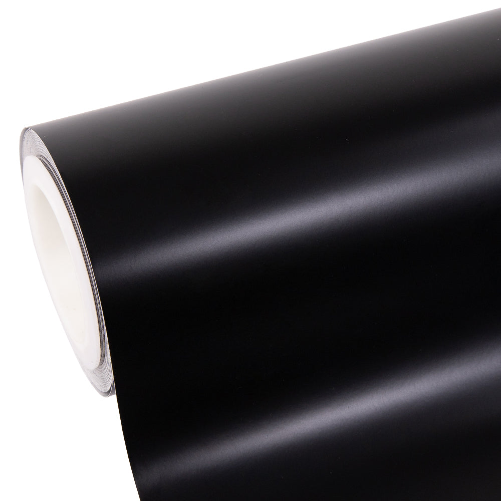 Matte Silk Black automotive vinyl wrap roll