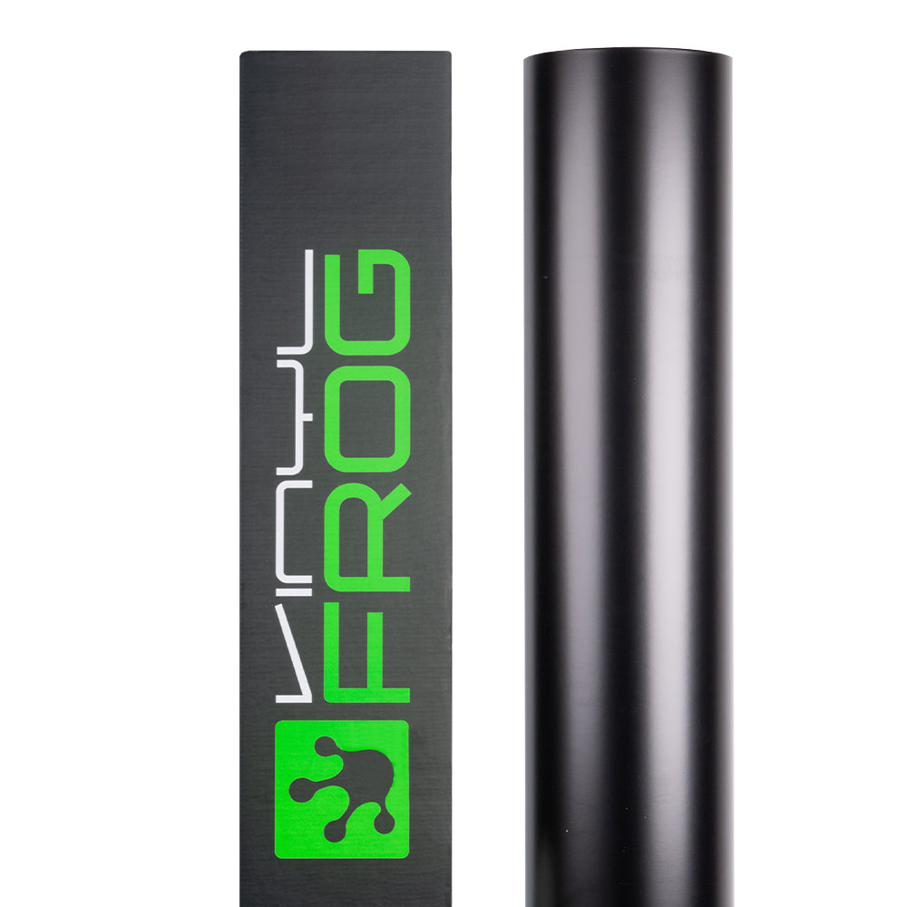 Matte Silk Black vehicle wrap roll