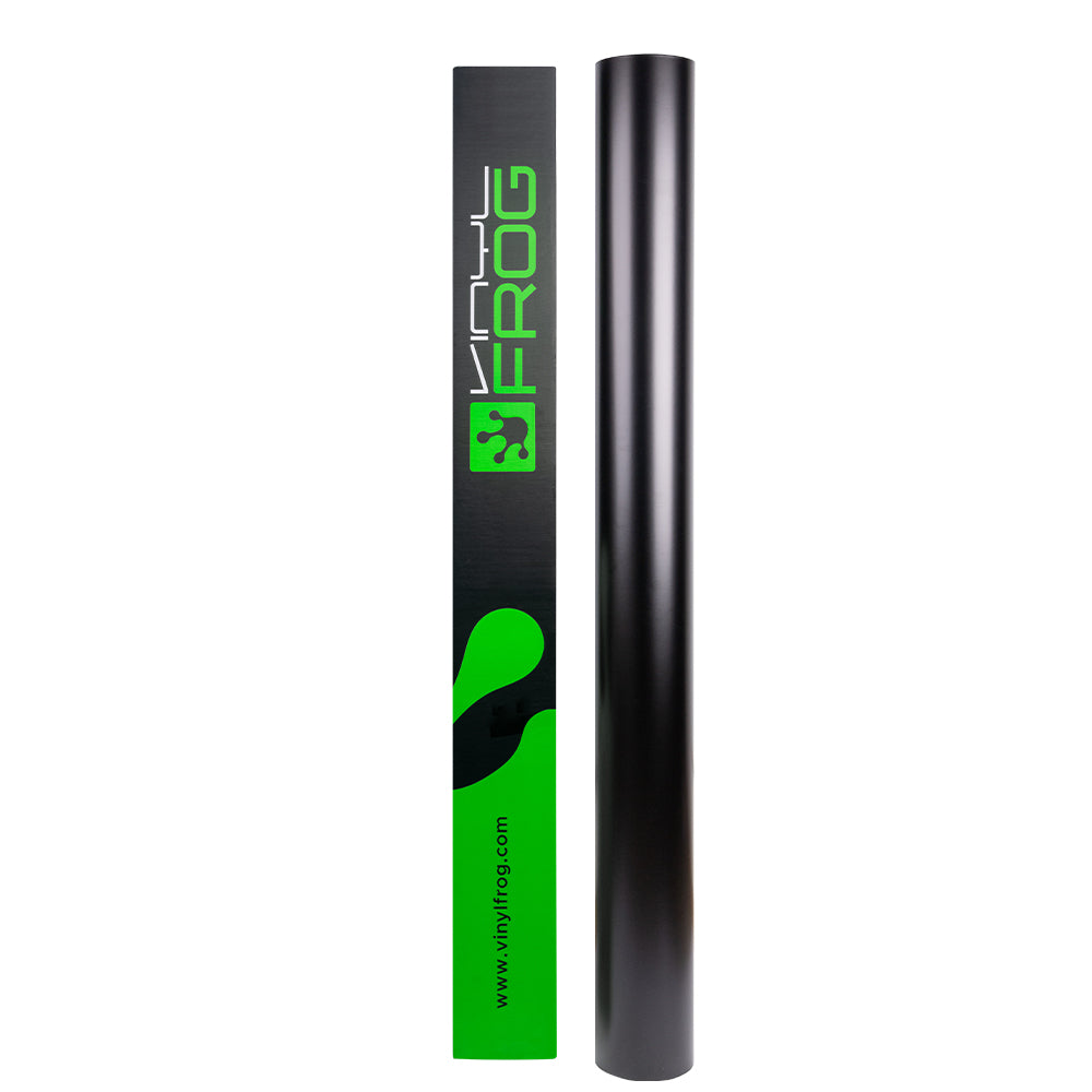 Matte Silk Black vinyl wrap film roll