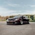 Mazda 3 Front View in Glossy Metallic Black Rose Color PPF