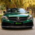 Mercedes-Benz wrapped in Glossy Metallic La Salle Green vinyl wrap.