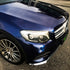 Mercedes-Benz wrapped in Glossy Metallic Tanzanite Blue vinyl wrap.