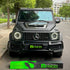 Mercedes-Benz G-Class wrapped in Satin Black Vinyl Wrap.