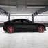 Tesla Model 3 wrapped in Matte Silk Black car wrap.