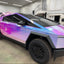 Opal Chrome White Vinyl Wrap (Non-Stretchable)