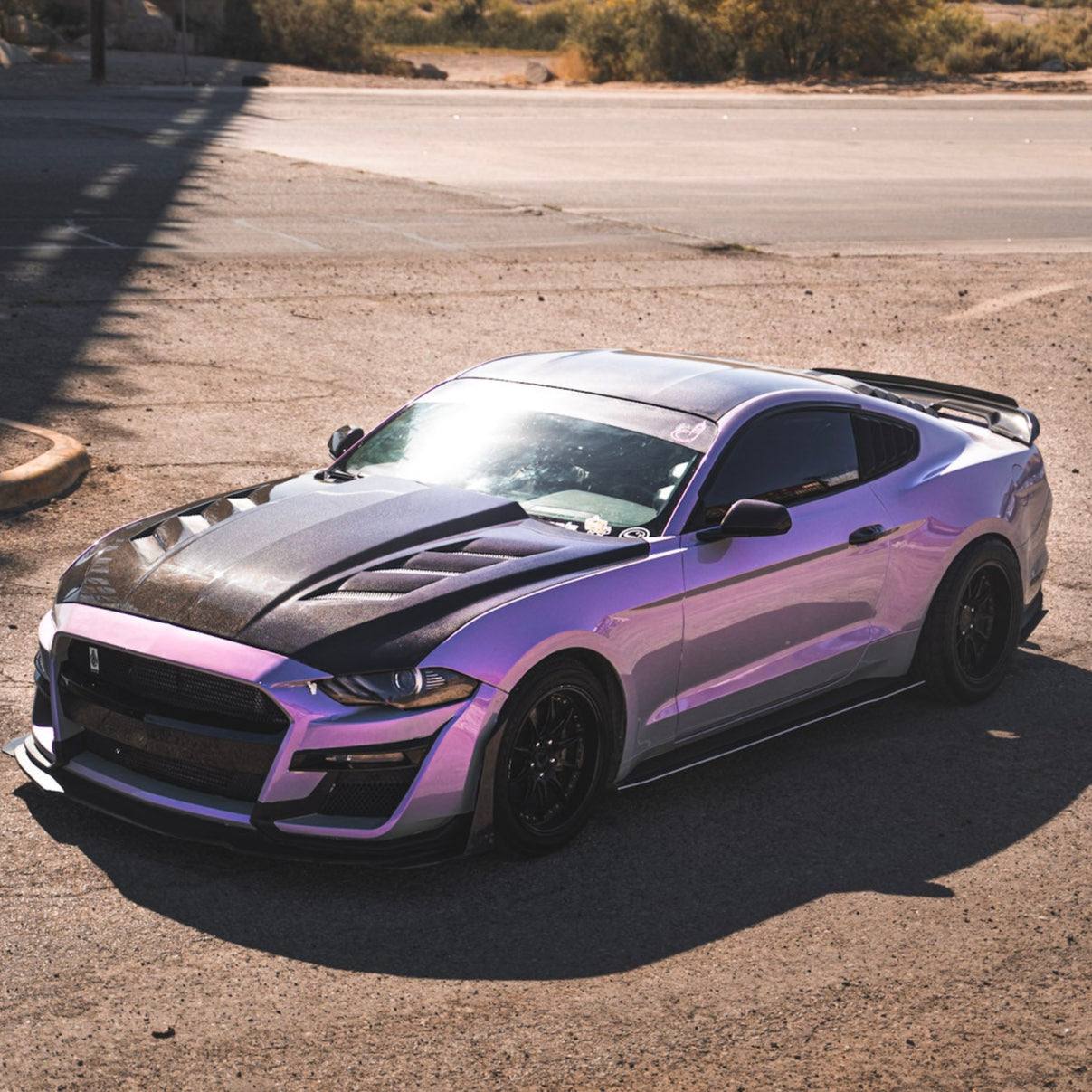 Candy Metallic Gray Purple vinyl wrap