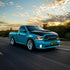 RAM 1500 wrapped in High Glossy Miami Blue vinyl wrap.