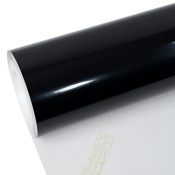 High Glossy Paint Black Vinyl Wrap
