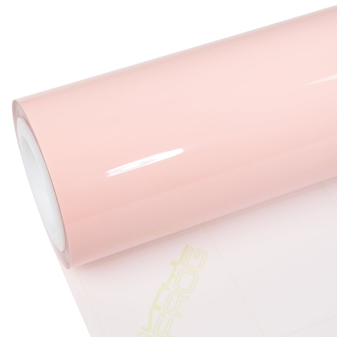 Glossy Piggy Pink car vinyl wrap roll