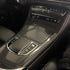 Glossy Spiral Black Carbon Fiber Vinyl Wrap
