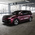 SUV wrapped in Glossy Metallic Plum Purple vinyl wrap.