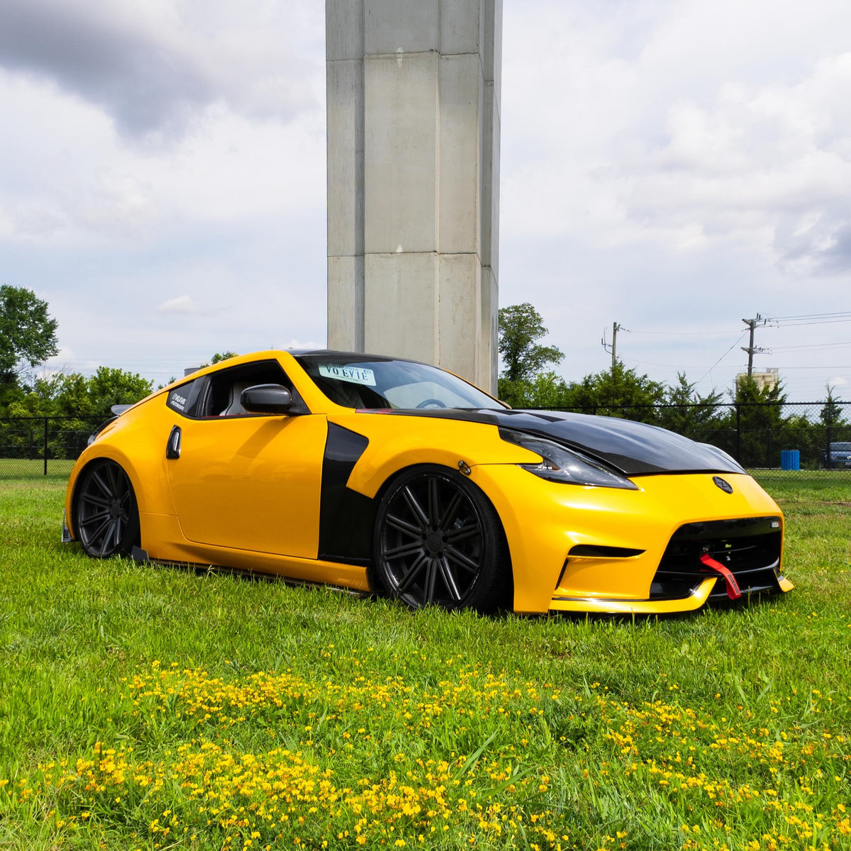 Glossy Metallic Golden Yellow Vinyl Wrap