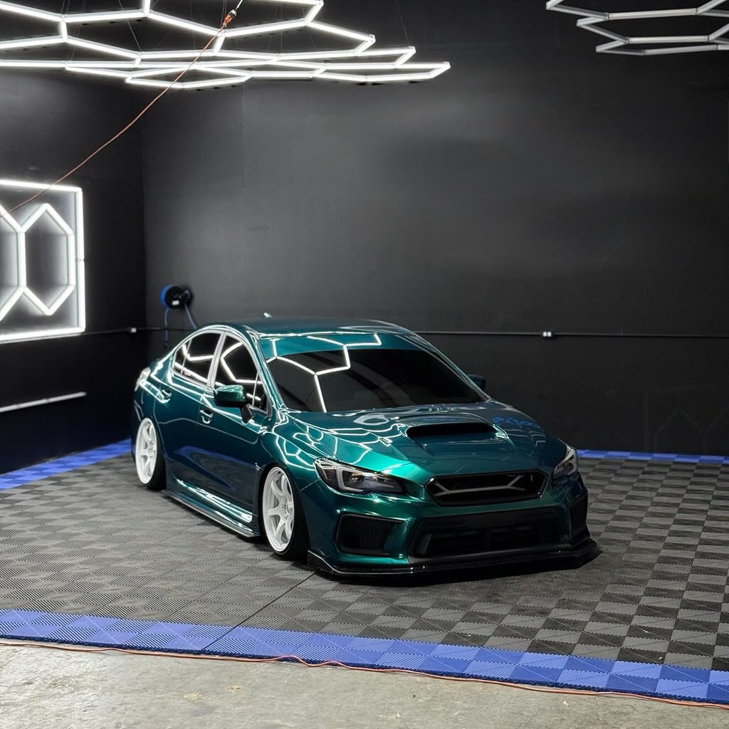 Glossy Metallic Deep Sea Green Metallic Vinyl Wrap